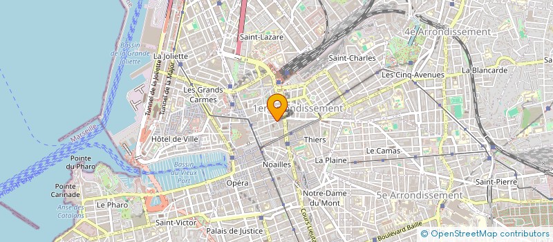 localisation de l'entreprise BATIBOSSBTP à MARSEILLE