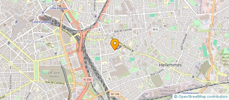 localisation de l'entreprise BATIBRIQUE SARL à LILLE