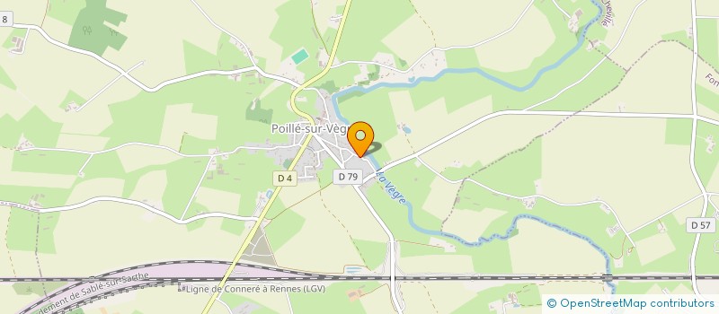 localisation de l'entreprise BATICA IMMO  POILLE-SUR-VEGRE