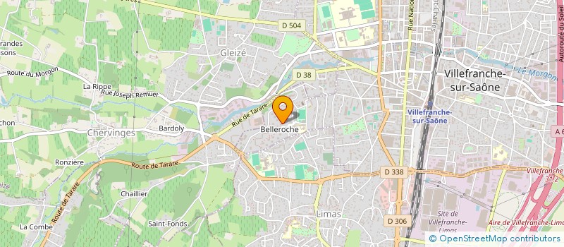 localisation de l'entreprise BATICALAD à VILLEFRANCHE-SUR-SAONE