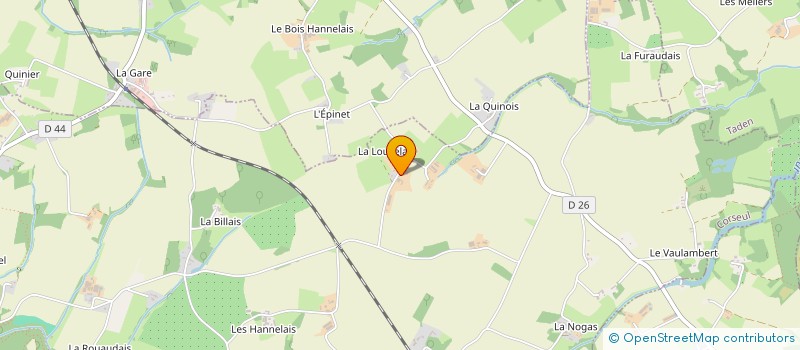 localisation de l'entreprise BATICEO-INVEST  CORSEUL