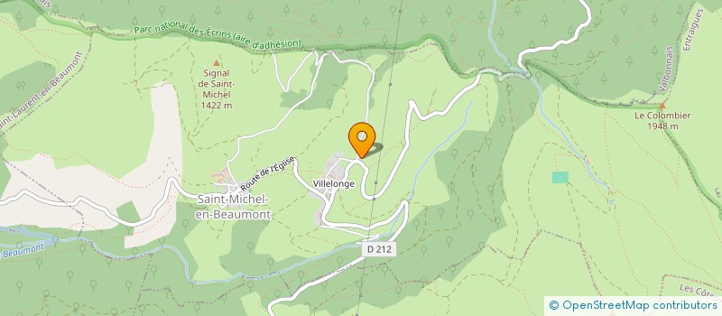 localisation de l'entreprise BATICHANVRE  ORIS-EN-RATTIER