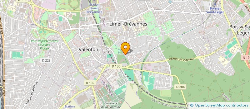 localisation de l'entreprise BATICHEMS  NOISEAU