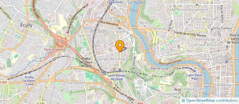 localisation de l'entreprise BATICIAL  LYON