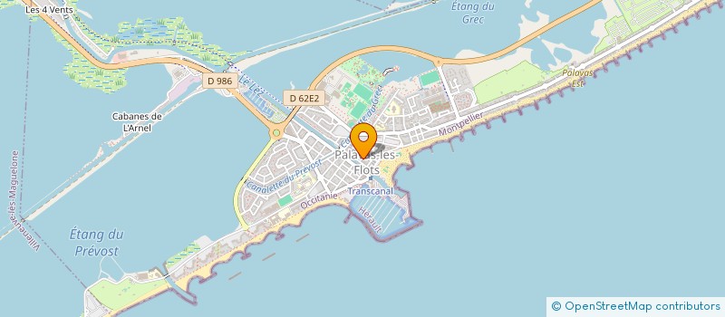 localisation de l'entreprise BATICLEAN 34 à PALAVAS-LES-FLOTS