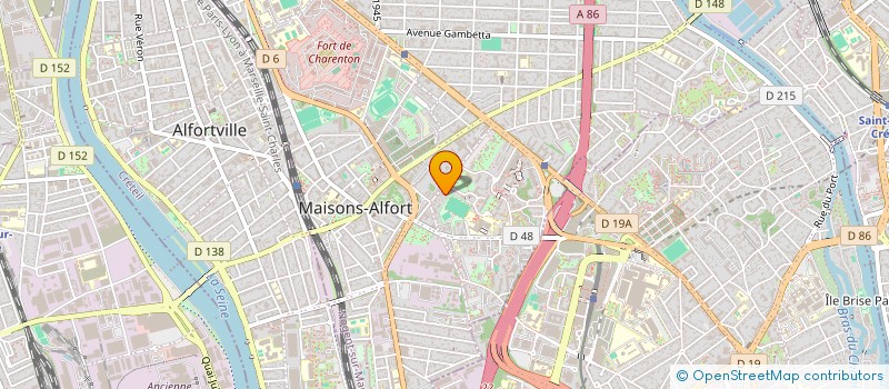 localisation de l'entreprise BATICLO à MAISONS-ALFORT