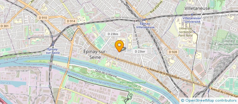 localisation de l'entreprise BATICLOSE à EPINAY-SUR-SEINE
