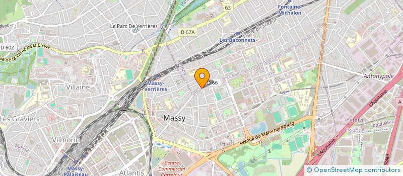 localisation de l'entreprise BATICLOTURE à MASSY