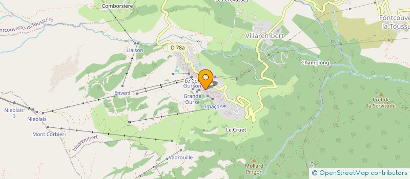 localisation de l'entreprise BATICO  SERRES-CASTET