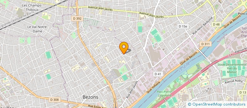 localisation de l'entreprise BATICO-RENOV à BEZONS
