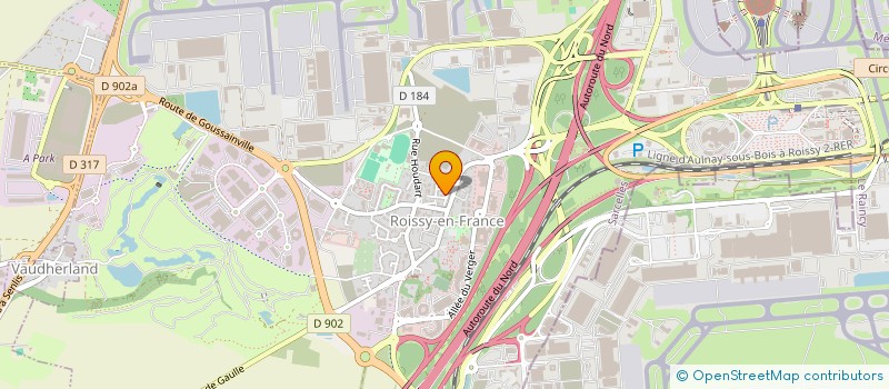 localisation de l'entreprise BATICOLOR RENOVATION  ROISSY-EN-FRANCE