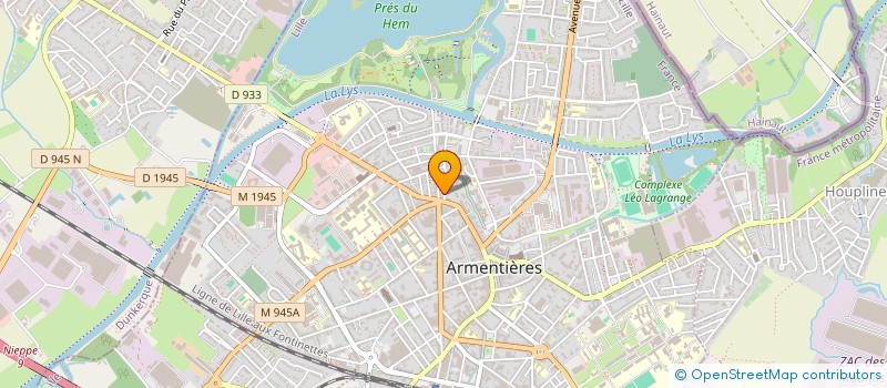 localisation de l'entreprise BATICOM à LE BOURGET