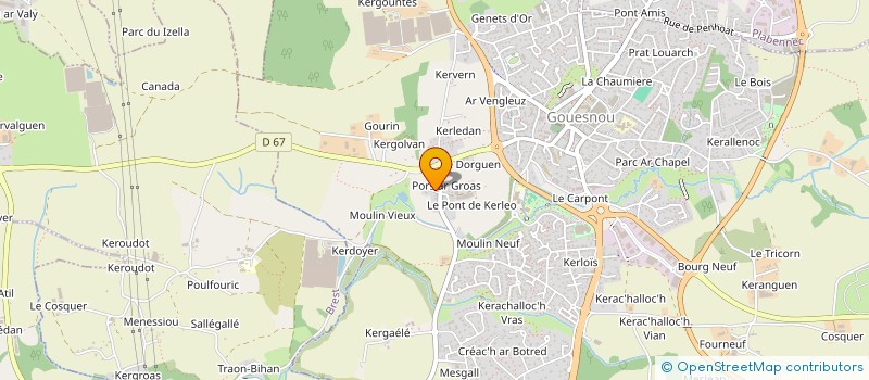 localisation de l'entreprise BATICONCEPT  GOUESNOU