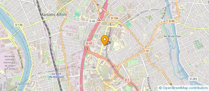 localisation de l'entreprise BATICONFORME  CRETEIL