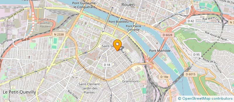 localisation de l'entreprise BATICONFORT à ROUEN