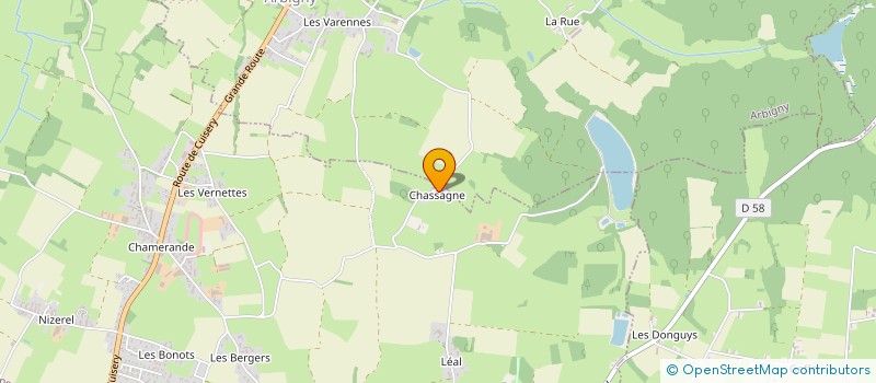 localisation de l'entreprise BATICONSEIL à SAINT-BENIGNE