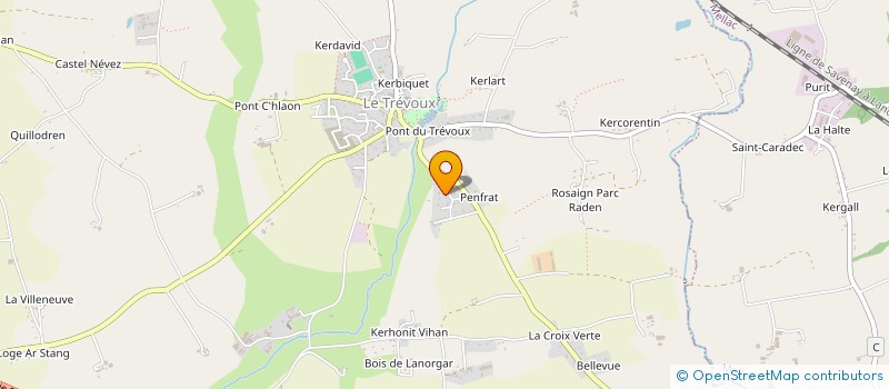 localisation de l'entreprise BATICONSULT  LE TREVOUX