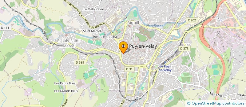 localisation de l'entreprise BATICOOP à LE PUY-EN-VELAY