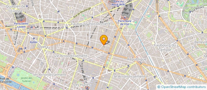 localisation de l'entreprise BATICOR  PARIS