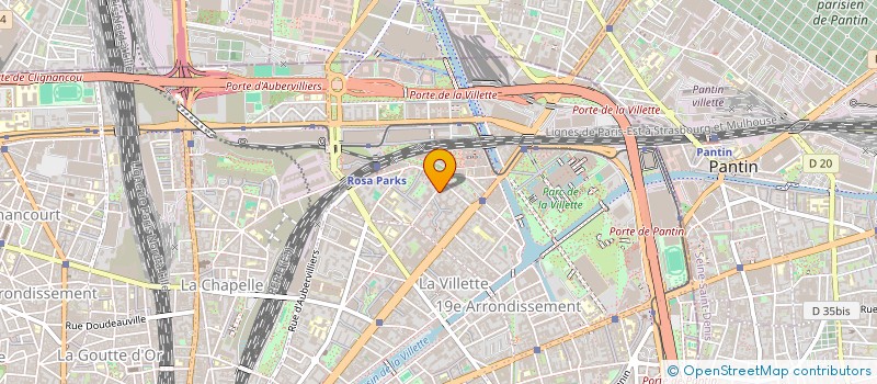 localisation de l'entreprise BATICOR  PARIS