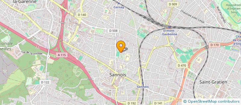 localisation de l'entreprise BATICOWIN à NANTERRE