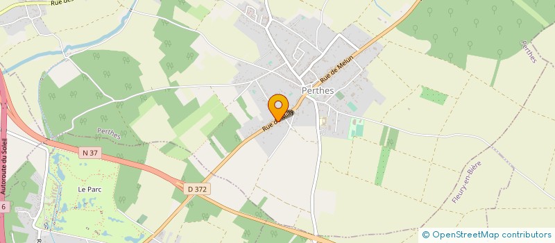 localisation de l'entreprise BATICRETU à PERTHES
