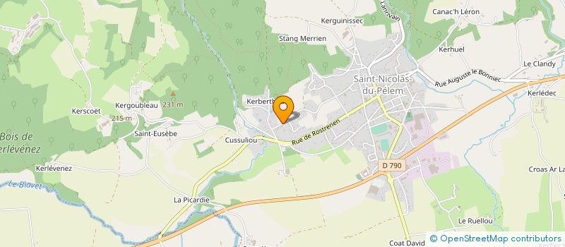 localisation de l'entreprise BATICRYS  CORAY