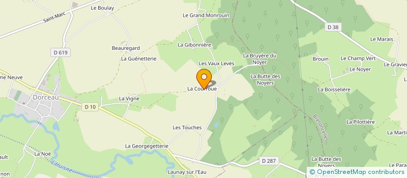 localisation de l'entreprise BATIDA &CO à REMALARD-EN-PERCHE