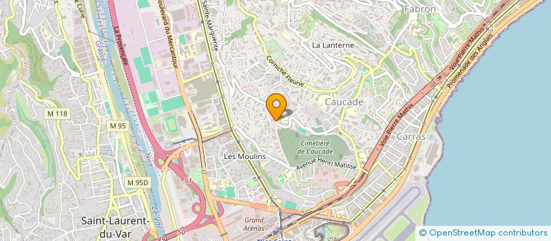 localisation de l'entreprise BATIDEAL CONSTRUCTION  NICE