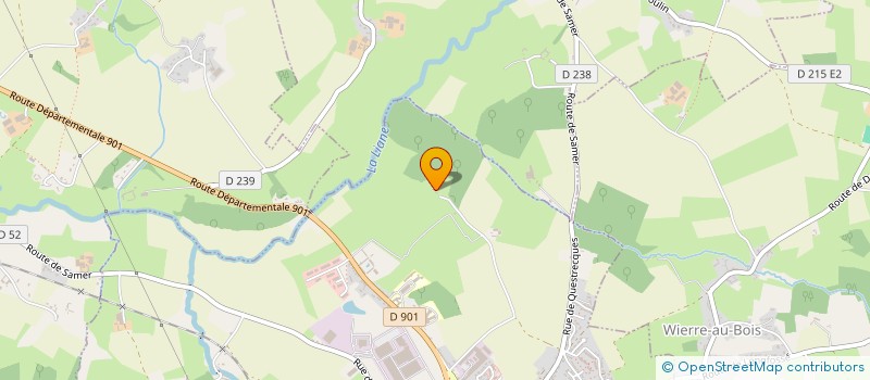 localisation de l'entreprise BATIDEKO-PRL  SAMER