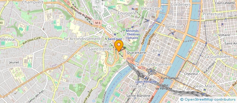 localisation de l'entreprise BATIDEV CONCEPT à LYON 5EME