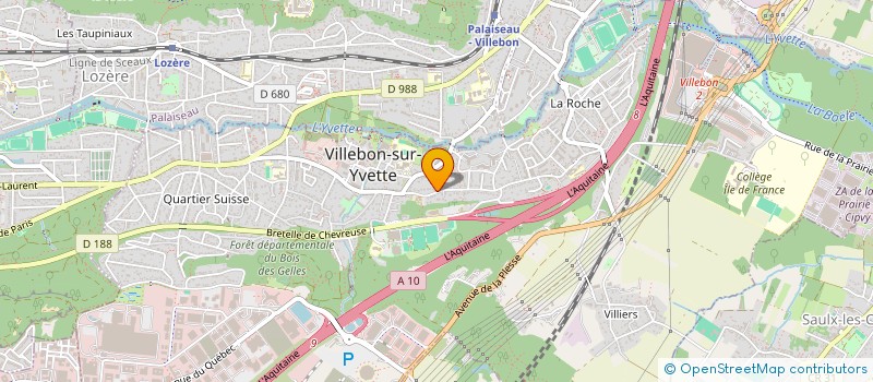 localisation de l'entreprise BATIDF  VILLEBON-SUR-YVETTE