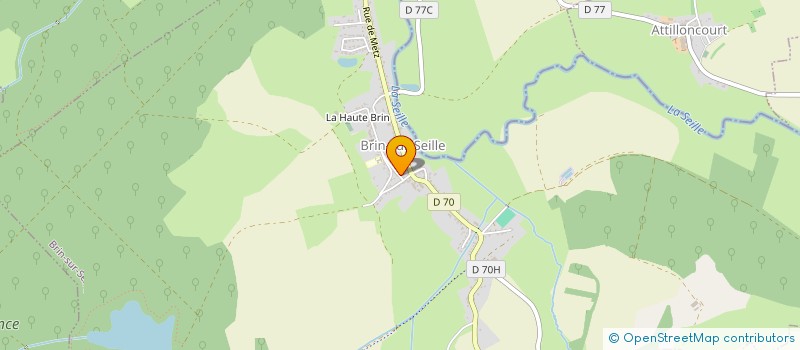 localisation de l'entreprise BATIDIAG  BRIN-SUR-SEILLE