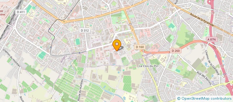 localisation de l'entreprise BATIDIEM à ANGERS