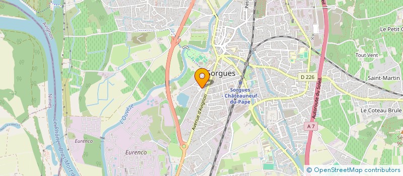 localisation de l'entreprise BATIDIS CONSTRUCTION  LE PONTET