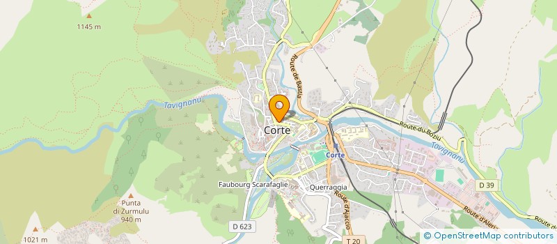 localisation de l'entreprise BATIDO à CORTE
