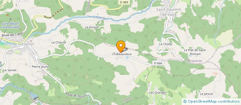 localisation de l'entreprise BATIDOR  YZERON