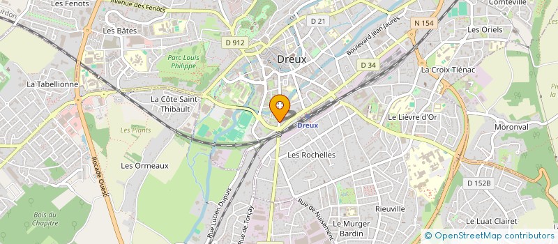 localisation de l'entreprise BATIDREUX à DREUX