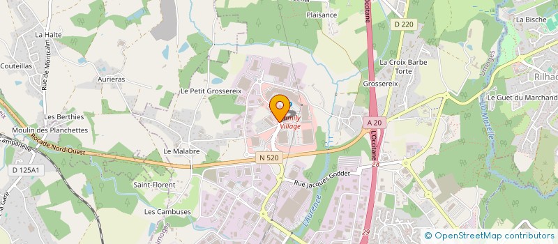 localisation de l'entreprise BATIDUR IMMO + à LIMOGES