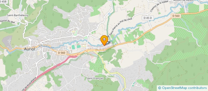 localisation de l'entreprise BATIECO SARL  AURIOL