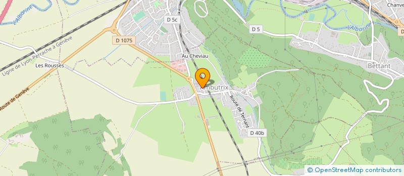 localisation de l'entreprise BATIECOTHERM  AMBUTRIX