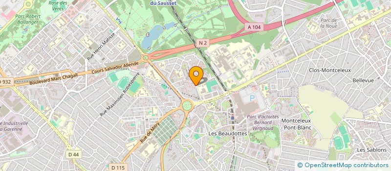 localisation de l'entreprise BATIETANCHE à AULNAY-SOUS-BOIS