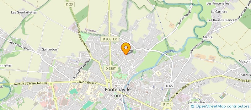 localisation de l'entreprise BATIFAL  FONTENAY-LE-COMTE