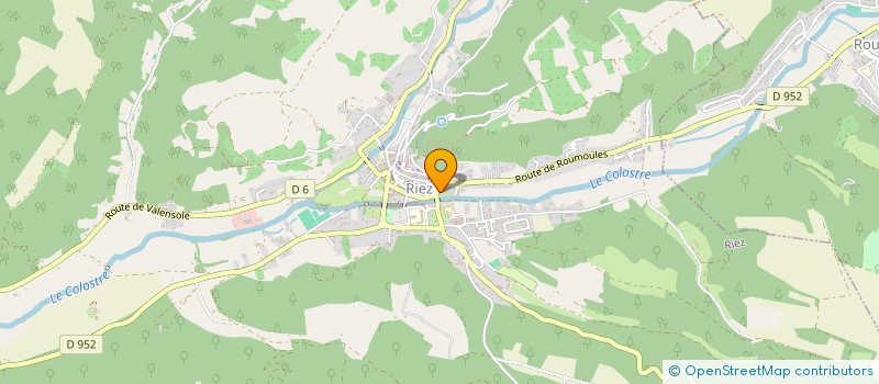 localisation de l'entreprise BATIFERSIL à RIEZ