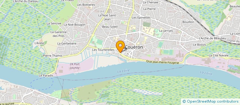 localisation de l'entreprise BATIFEUX CONSEILS à COUERON