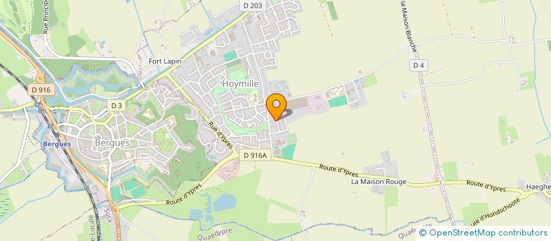 localisation de l'entreprise BATIFLA  HOYMILLE