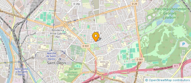 localisation de l'entreprise BATIFLASH à SAINT-DENIS