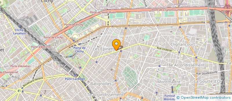 localisation de l'entreprise BATIFLEX à PARIS