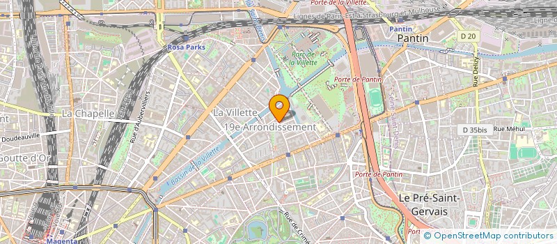 localisation de l'entreprise BATIFLEX SERVICES  PARIS