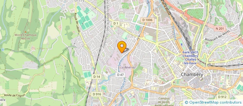 localisation de l'entreprise BATIFLOC  COGNIN